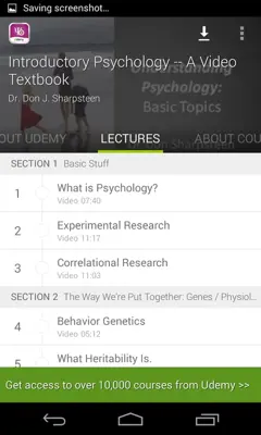 Learn Psychology Basics android App screenshot 15